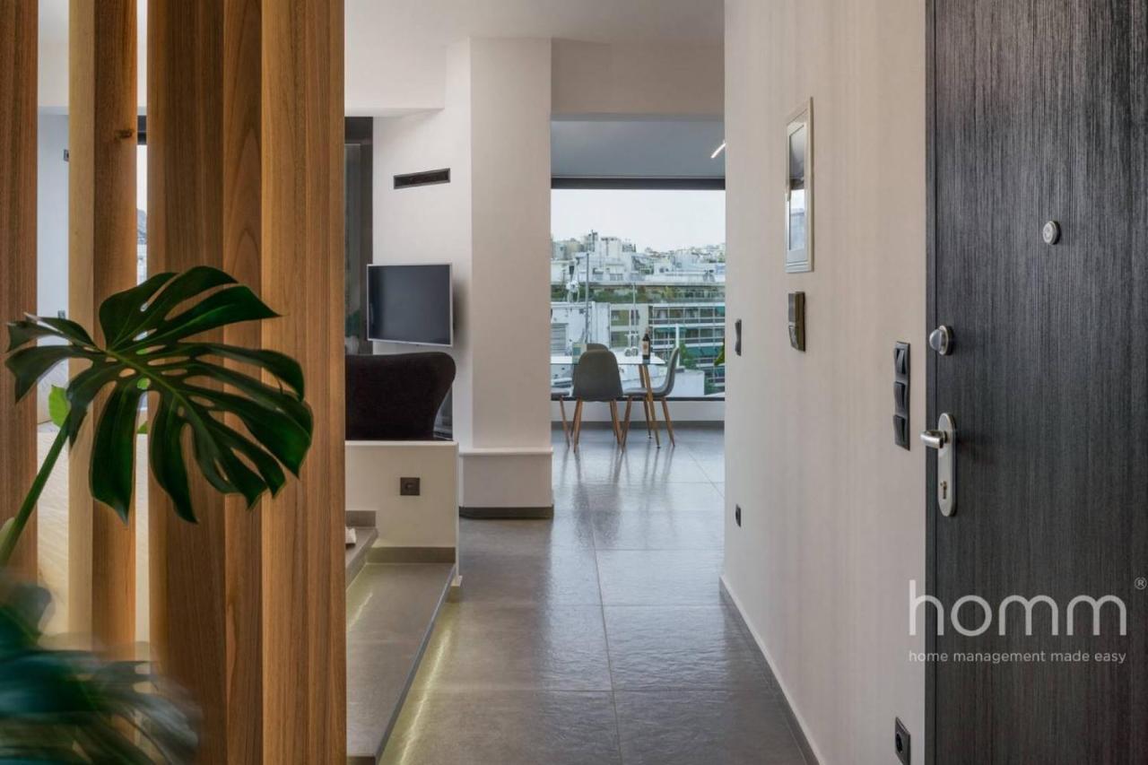Appartement 59M² Homm Loft- Penthouse With Acropolis View,2Ppl à Athènes Extérieur photo