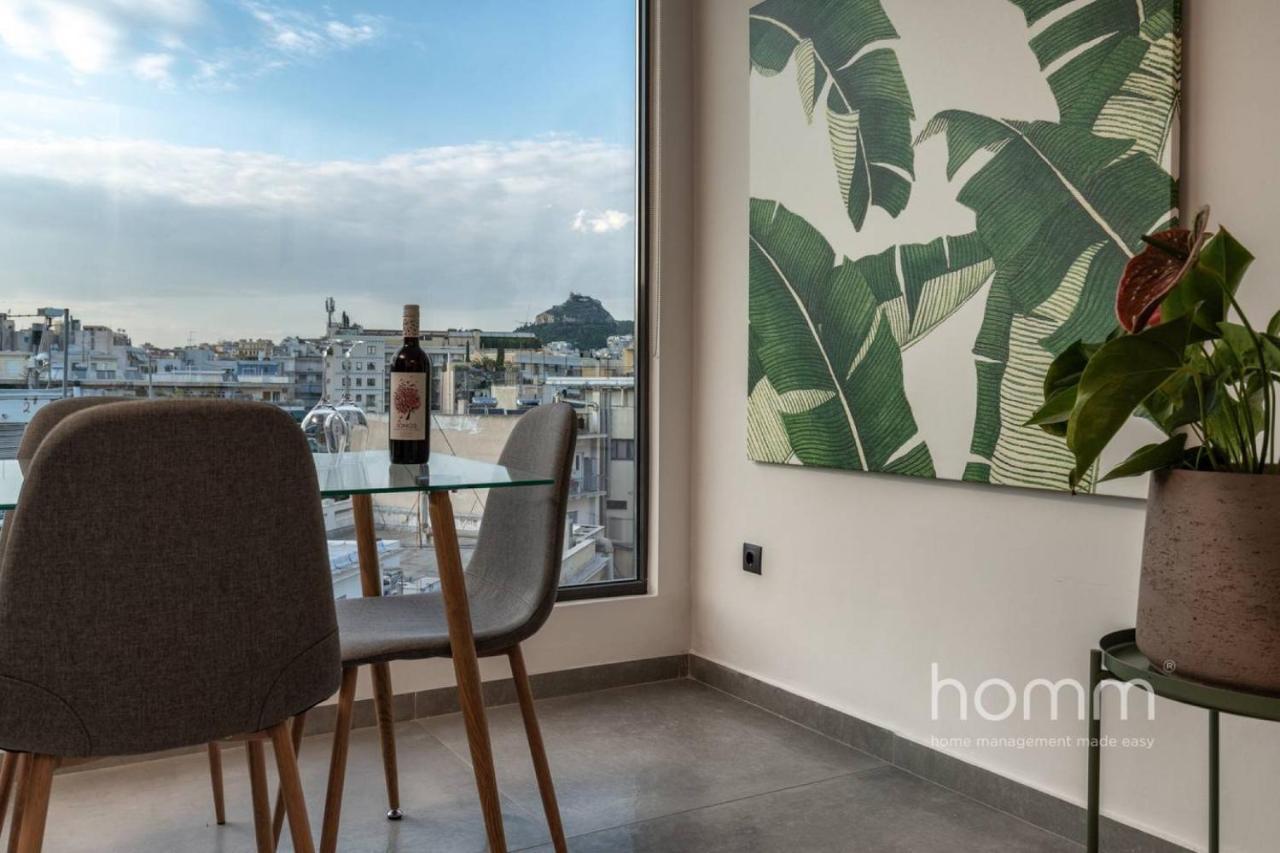 Appartement 59M² Homm Loft- Penthouse With Acropolis View,2Ppl à Athènes Extérieur photo