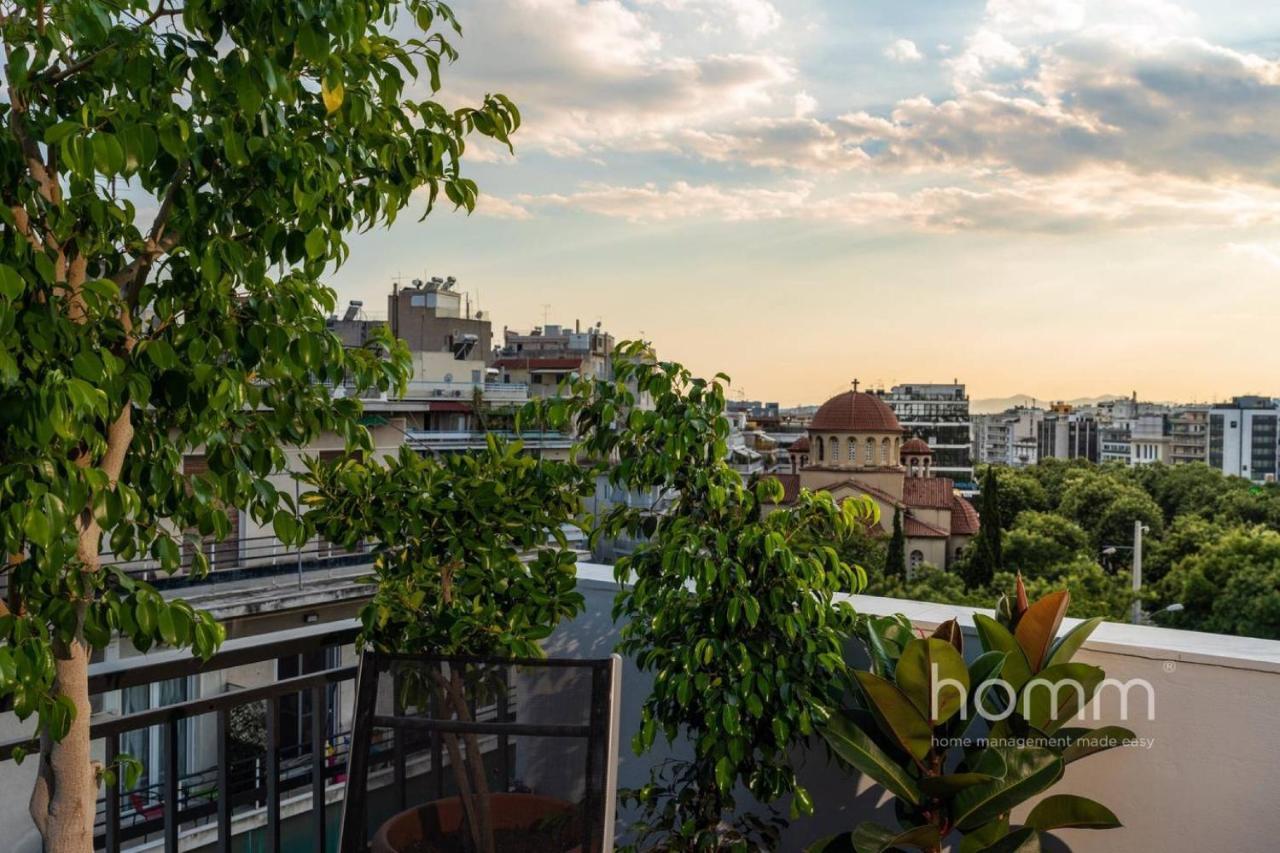 Appartement 59M² Homm Loft- Penthouse With Acropolis View,2Ppl à Athènes Extérieur photo